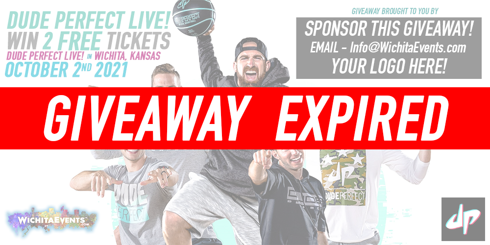 Wichita Events - Giveaway - Dude Perfect - 10-2 - EXPIRED