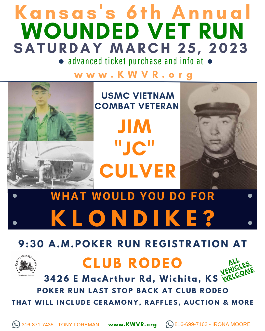 Wichita Events - 6th Annual Wounded Vet Run
