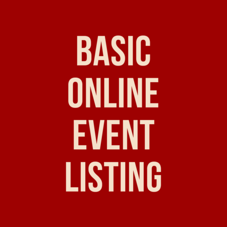 Wichita Events - Event Listing Upgrade - Basic Online Listing