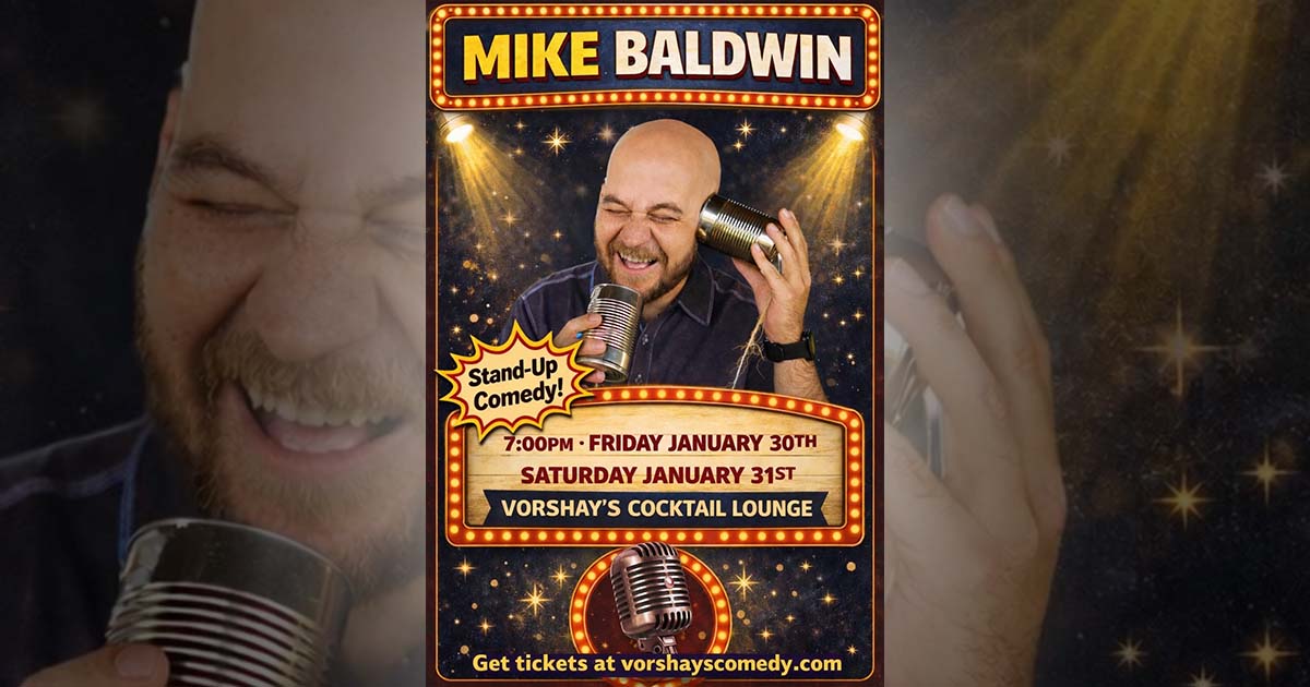 Mike Baldwin LIVE! at Vorshay’s