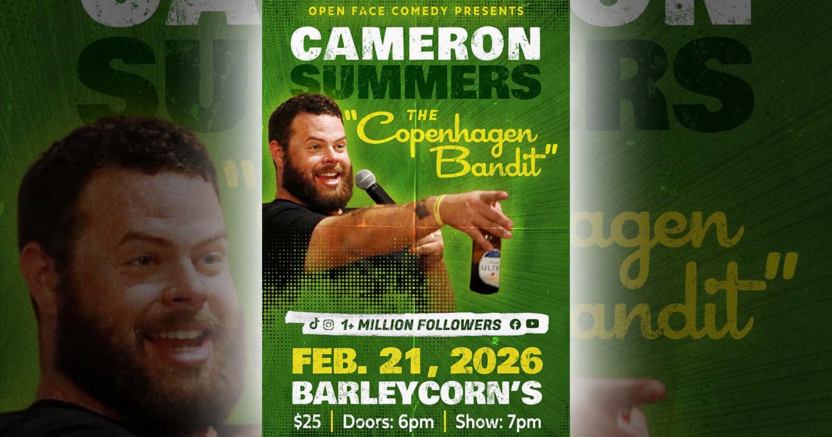 Wichita Events - Cameron Summers The Copenhagen Bandit LIVE at John Barleycorn's