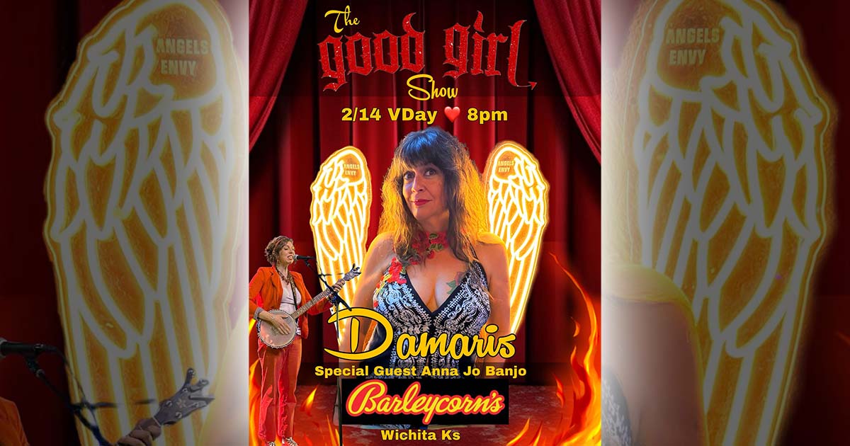 Wichita Events - Damaris with The Good Girl Show at John Barleycorn's