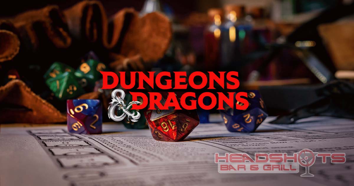 Wichita Events - Dungeons and Dragons Adventure League at Headshots Bar & Grill