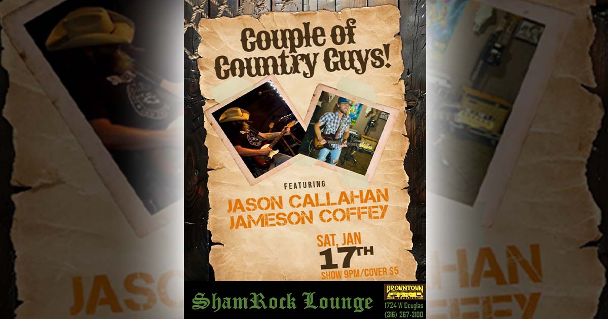 Wichita Events - Jason Callahan and Jameson Coffey at Shamrock Lounge