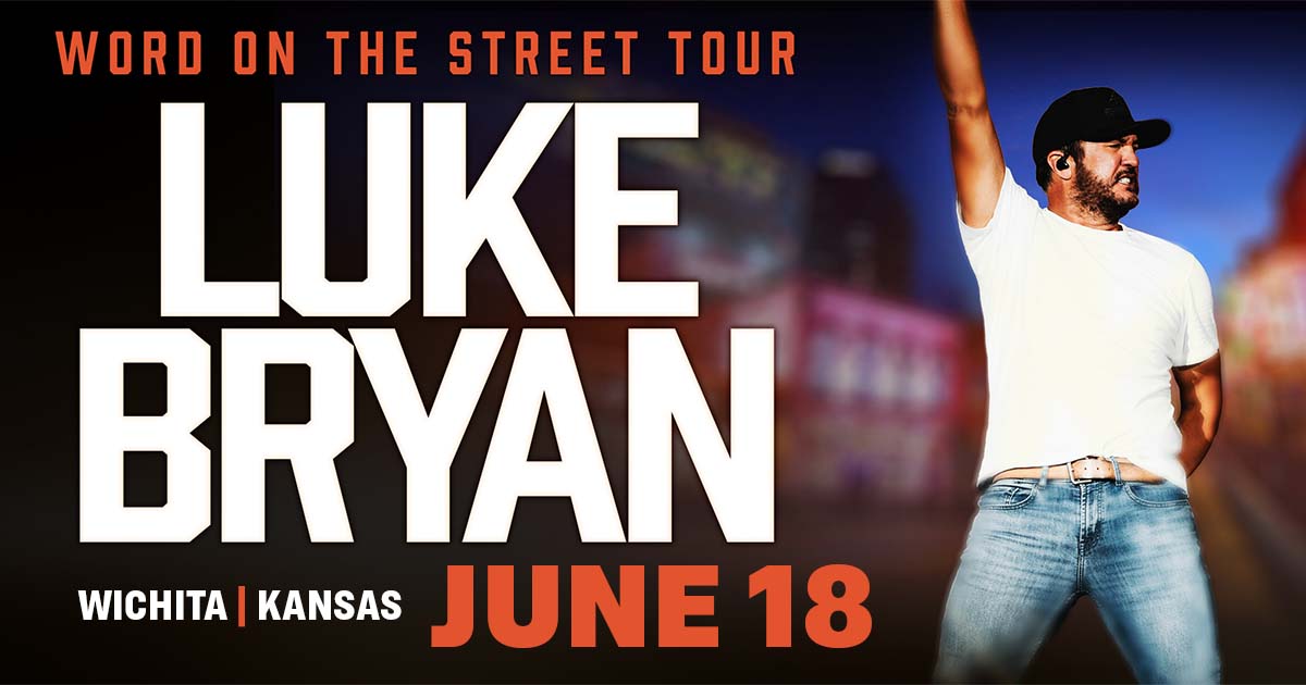 Wichita Events - Luke Bryan at Intrust Bank Arena - June 18 2026 - Featured Image