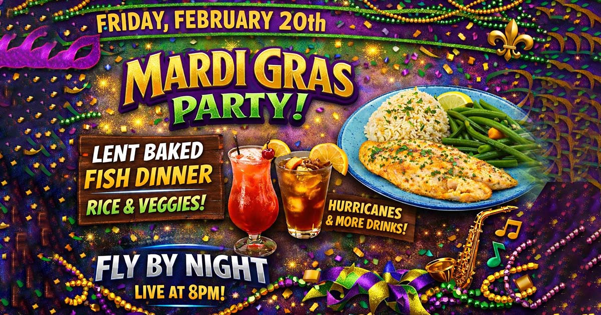Wichita Events - Mardi Gras at Artichoke Sandwichbar East