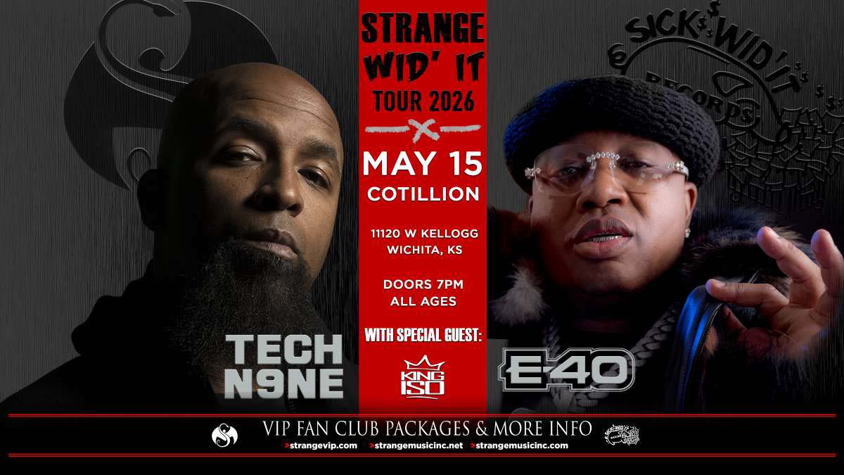 Wichita Events - Tech N9ne & E-40 at The Cotillion