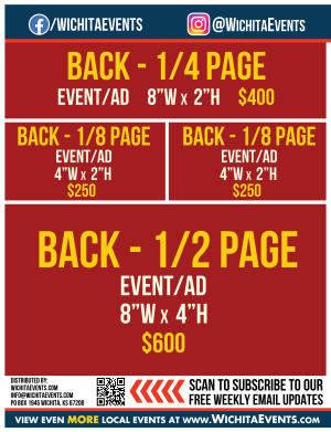 Wichita Events - Rate Card Exterior - BACK