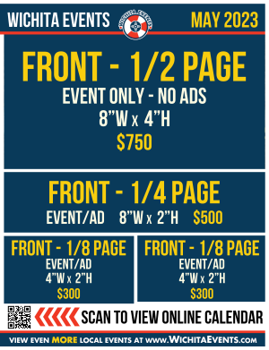 Wichita Events - Rate Card Exterior - FRONT